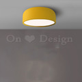 北歐極簡風格 設計師的燈款 多彩 居家 史密斯菲爾吸頂燈 兩種尺寸-黃色_1