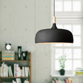 Loft 北歐 原木 風格 餐廳燈 走廊燈 恩果 吊燈胖胖版-黑色_2
