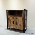 VINTAGE CABINET 工業風格家具 沃特 矮櫃 收納櫃 -雙門_4