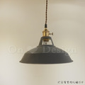 特價-Loft 工業風 倉庫風 美式鄉村 餐廳燈 玄關燈 黃銅鍋蓋吊燈-灰色_5