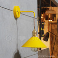 Loft 多彩 輕工業風 倉庫風 美式鄉村 走道燈 玄關燈 三角 壁燈-黃色_6