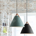 北歐 極簡 輕工業風 皮革 餐廳燈 走道燈 多彩 皮諾丘 吊燈 - 綠色_4