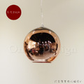 Loft 工業風格 餐廳燈 走道燈 Copper 玫瑰金 銅球玻璃吊燈玫瑰金_4