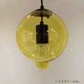 Loft 工業風格 RH Loft 餐廳聽 復古 趣味 北歐風格 融化吊燈-黃色_4