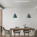 北歐 極簡 輕工業風 皮革 餐廳燈 走道燈 多彩 皮諾丘 吊燈 - 綠色_2