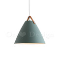 北歐 極簡 輕工業風 皮革 餐廳燈 走道燈 多彩 皮諾丘 吊燈 - 綠色