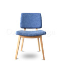北歐風味 復古餐椅Macaron 馬卡龍餐椅 餐廳椅 牛仔藍 (On Design推薦)