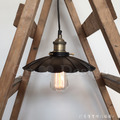 RH 系列Loft 倉庫風 復古酒吧 工業 RH 荷葉 吊燈 小號_3