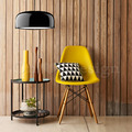 特價商品-北歐極簡 設計款 DSW櫸木腳椅 繽紛彩色 餐廳椅-黃色_1