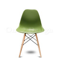 特價商品-北歐極簡 設計款 DSW櫸木腳椅 繽紛彩色 餐廳椅-綠色