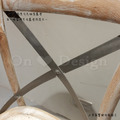 特價-LOFT CHAIR 風格 法式 復古工業 交叉 鄉村 餐椅 瑪德琳椅 洗白色_4
