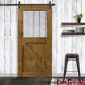 LOFT 工業家具 台灣手工訂製 手工家具 台灣製造 實木門 穀倉門 訂製 L款_1