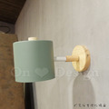 北歐 小清新 多彩 輕工業風 倉庫風 走道燈 床頭燈 可調整燈罩角度 多明尼 壁燈-綠色_3