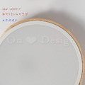 北歐極簡風格 設計師的燈款 多彩 居家 超薄 圓極 LED 吸頂燈 50CM 主燈 -白色_6