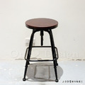 特價-工業風家具 復古仿舊鐵件 實木座墊 咖啡廳 蒲原 升降 吧檯椅凳_3