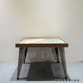 復古 美式 VINTAGE 工業風格家具 仿舊LOFT 居魯士 茶几-60CM_2