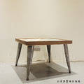 復古 美式 VINTAGE 工業風格家具 仿舊LOFT 居魯士 茶几-60CM_4