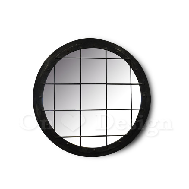 美式 極簡 vintage 工業風 復古 仿舊 雷特 工業掛鏡