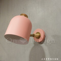 北歐 小清新 多彩 輕工業風 倉庫風 走道燈 床頭燈 可調整燈罩角度 夏洛特 壁燈-粉色_8