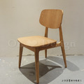北歐 小清新 簡約 實木 餐椅 餐廳椅 經典款式 和風 日式 餐椅 -原木色_5