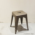 法國復古 LOFT工業風tolix a chair 經典鐵椅 餐椅 矮凳 鏽色-45CM_5