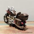 美式 復古 工業風 創意禮品 樹脂 擺件 裝飾品 哈雷 重機 擺飾 -紅_6