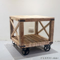復古 美式 VINTAGE 工業風格家具 仿舊LOFT 印度手工製作 板車 茶几 邊几_5