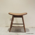 北歐 極簡 簡約 風格 LOFT 風格家具 餐廳桌 板凳 實木 微笑矮凳_5