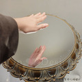 LUXURY 美式 奢華風 仿古 客廳 咖啡桌 青銅 鏡面 茶几 邊几 -大號_4