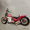 美式 工業設計 仿舊 VINTAGE 法式 工業風格掛鐘 LOFT 復古 哈雷 摩托車 掛鐘 時鐘_4