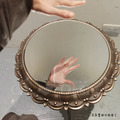 LUXURY 美式 奢華風 仿古 客廳 咖啡桌 青銅 鏡面 茶几 邊几 -小號_5