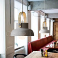 丹麥設計 北歐 極簡 輕工業風 木 鋁製 餐廳燈 走道燈 多彩 梅莉 吊燈 A款- 白色_4