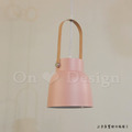 丹麥設計 北歐 極簡 輕工業風 木 鋁製 餐廳燈 走道燈 多彩 梅莉 吊燈 C款- 粉色_5