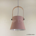 丹麥設計 北歐 極簡 輕工業風 木 鋁製 餐廳燈 走道燈 多彩 梅莉 吊燈 B款-粉色_7