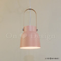 丹麥設計 北歐 極簡 輕工業風 木 鋁製 餐廳燈 走道燈 多彩 梅莉 吊燈 C款- 粉色_7