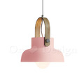 丹麥設計 北歐 極簡 輕工業風 木 鋁製 餐廳燈 走道燈 多彩 梅莉 吊燈 A款- 粉色
