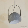 丹麥設計 北歐 極簡 輕工業風 鋁製 餐廳燈 走道燈 多彩 可調整角度 莫比 吊燈 - 灰色_6
