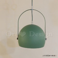 丹麥設計 北歐 極簡 輕工業風 鋁製 餐廳燈 走道燈 多彩 可調整角度 莫比 吊燈 - 綠色_6