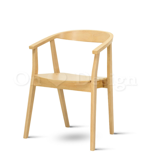 LOFT 法式 復古 工業風 鐵 酒吧 咖啡廳 餐廳 餐椅 朗尼 扶手 實木 圈椅 餐椅  原木色木座板