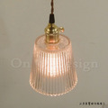 RH 系列Loft 倉庫風 復古酒吧 工業 手工 吹製玻璃 RH 玻璃 豎紋吊燈_7