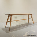 日式 北歐風 輕工業風 復古 簡約 實木 原味  木長凳 -120CM_6