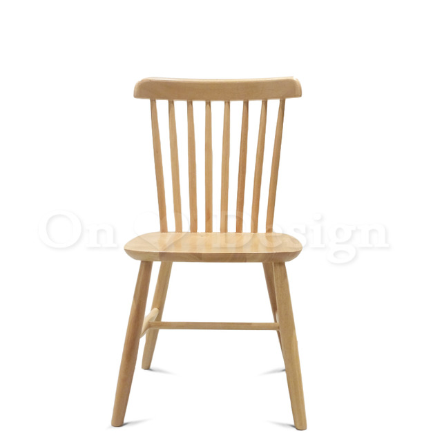 特價-北歐極簡 設計款 小清新風格 無扶手餐椅 餐廳椅   stick chair 溫莎 線條椅 原木色