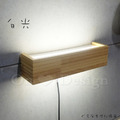 北歐風 極簡款式 走道燈 鏡前壁燈 實木 LED白光 直尺 壁燈- 35CM_7