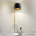 北歐 鍍金 美式 奢華風 經典風格 立燈 設計款 法恩莎 大理石 落地燈-黑色_5