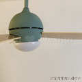 夏天好涼快 北歐 極簡 風格 吊扇燈 三葉草風扇LED 吸頂燈 吊燈-綠色_5