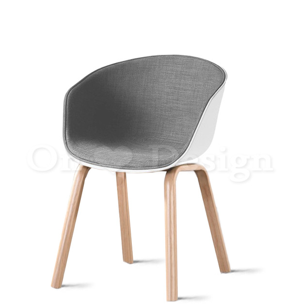 北歐 極簡 小清新 風格 酒吧 咖啡廳 餐廳 餐椅  彩色 餐廳 鐵 喬亞 餐椅 -灰麻布