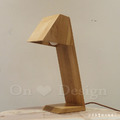 北歐風格 小清新 簡約 台燈 書房燈 長頸鹿 實木桌燈_3