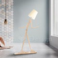 北歐 極簡 經典風格 設計款 趣味設計 實木 奔跑吧 落地燈 立燈_1