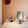丹麥設計 輕工業風 口吹玻璃 設計師的燈款 台燈 水泥聖火 桌燈 -煙燻色_2