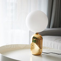 北歐 極簡 經典風格 台燈 書房燈 設計款 和風 大頭泡泡 鍍金 桌燈 -20CM_1